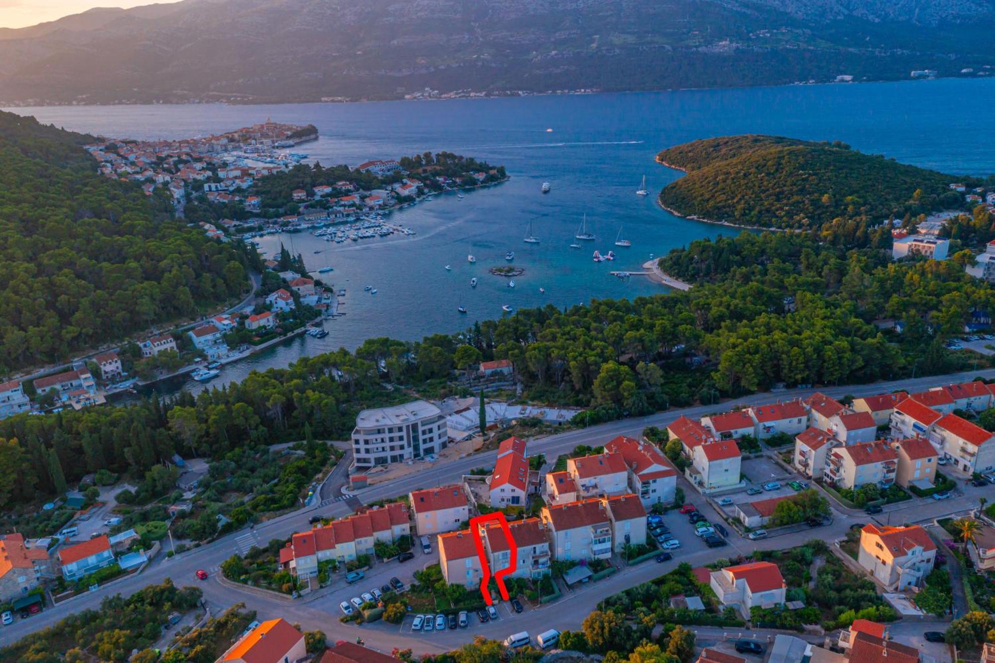 Apartamento Loft Panorama Korčula Exterior foto
